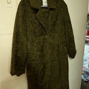 Like New Green Coat size X-Small